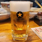 くり山 - 生ビール‼️