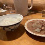 煮込みもごはんも『小』