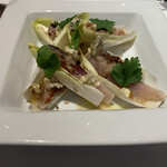ル・マノアール・ダスティン - 鯖のマリネ　アンティーヴのサラダと共に