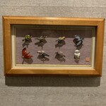 ル・マノアール・ダスティン - トイレのアートワーク