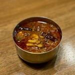 SPICY CURRY 魯珈 - ぷちカレー（麻婆白子カレー 〜元旦スペシャル！真だらの白子〜（限定））