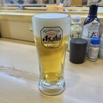 かっぱ寿司 - 生ビール(中)/528円♪