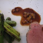 ブラッセリー ラシュレ - ソースは洋梨