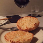 チクテカフェ - 蜂蜜をかけます♪