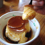 岡本屋 売店 - 岡本屋売店の地獄蒸しプリン♪　人気です＾＾