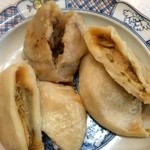 誠心堂 - なすのおやき食べ比べ、誠心堂、ポッポちとせや、西澤屋