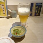 Sushi Sanrikumae - 生ビール