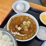 永井食堂 - 唐辛子を入れて。