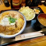 とんかつ 三金 - ロースカツ丼