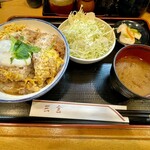 とんかつ 三金 - ロースカツ丼