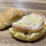 ドンクエディテ - 料理写真:ふんわりスイートポテト＆塩パン