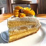 サンデーブランチ - 向日葵 ショートケーキ