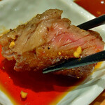 宮崎ステーキハウス 霧峰 - 霜降り牛を特製和風ソースで