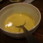 麦畑 - ビールで冷えすぎた体に、優しいコーンスープ