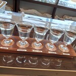 HAMA BAR - ジャジャ〜ん！純米吟醸5種飲み比べセット ¥1,200