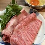 Yanagibashi Souzai Fukuda - 和牛トマトすき焼き季節の酒肴10品目4,800円