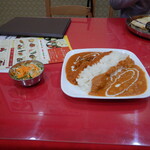 インド料理 チャルテチャルテ 日根野イオンモール店 - ダブルカレーセット