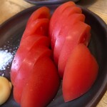 横浜漁港 - 冷やしトマト