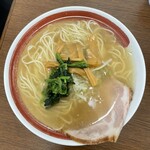 OMOUMA麺堂 - あごだしラーメン スタンダード 細麺 660円