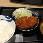 松屋 - ロースかつ定食