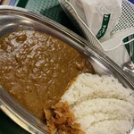 ラッキーピエロ - オリジナルカレー（ご飯半分で） チャイニーズチキンバーガー