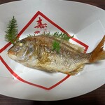 魚秀 - 実家の母の明石産天然鯛
