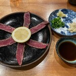 末廣軒 - 牛肉のたたき