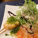 串揚げ LEMON - 美人ブリのペルシャードサラダ仕立て