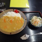 藤屋 - カレーライス_750円　配膳時の画像