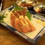 鳥番長 - 2013.12 地鶏のたたき（714円）