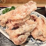 雛どり - 鳥唐揚定食 900円 の大きな鳥唐揚6個