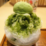 京はやしや - 宇治氷あんみつ（1050円・小盛り）