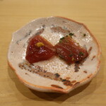 すし処 睦月 - 迷い鰹、からしと生姜