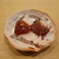 すし処 睦月 - 迷い鰹、からしと生姜