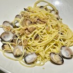 La Buca di San Matteo - ワイフのプリミはボッタルガ・ムッジネをかけたヴォンゴレ