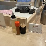 つけめん金龍 - 卓上