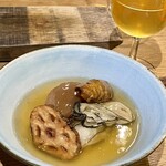 Sushi nature - 牡蠣と大根