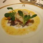 アピシウス - 九絵のエマンセとカリフラワーのサラダ仕立て