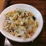 麺汁食膳 好日 - ランチタイムサービス チャーハン小鉢（無料）