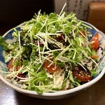 秋田こまち - 地鶏のサラダ