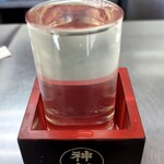 きしめん 住よし - 日本酒(神杉 本醸)550円