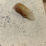 鮨 なんば - 真鯛　36°C / 20°C