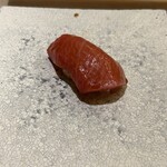 鮨 なんば - 中トロ　38°C / 25°C