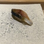 鮨 なんば - 鯖　38°C/23°C