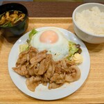 花板食堂 ISHIKAWA - 生姜焼き定食