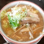 Kitakataramen dai an shokudou - 野菜みそラーメン(900円也) 野菜たっぷり！
