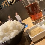 焼肉とかすうどん 龍の巣 - 昔話盛り。思ったより軽めで女子2人でシェアして丁度良いくらい