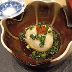 TENSHIN - Puffer Fish Milt with Ponze Sause