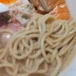 麺家 たけ田 - 麺の感じ