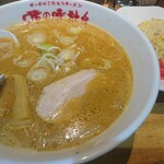 味の時計台 - 料理写真:Aセット(1000円)味噌